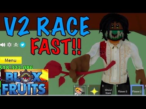 How To Get GHOUL RACE V2 EASY (TUTORIAL) - Bloxfruits 