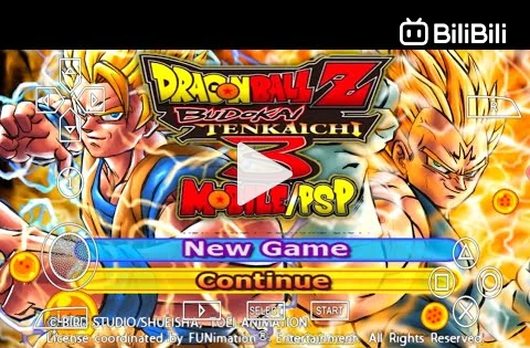 NEW DBZ Budokai Tenkaichi 3 Super Dragon Ball Heroes PSP ISO With Permanent  Menu! - BiliBili