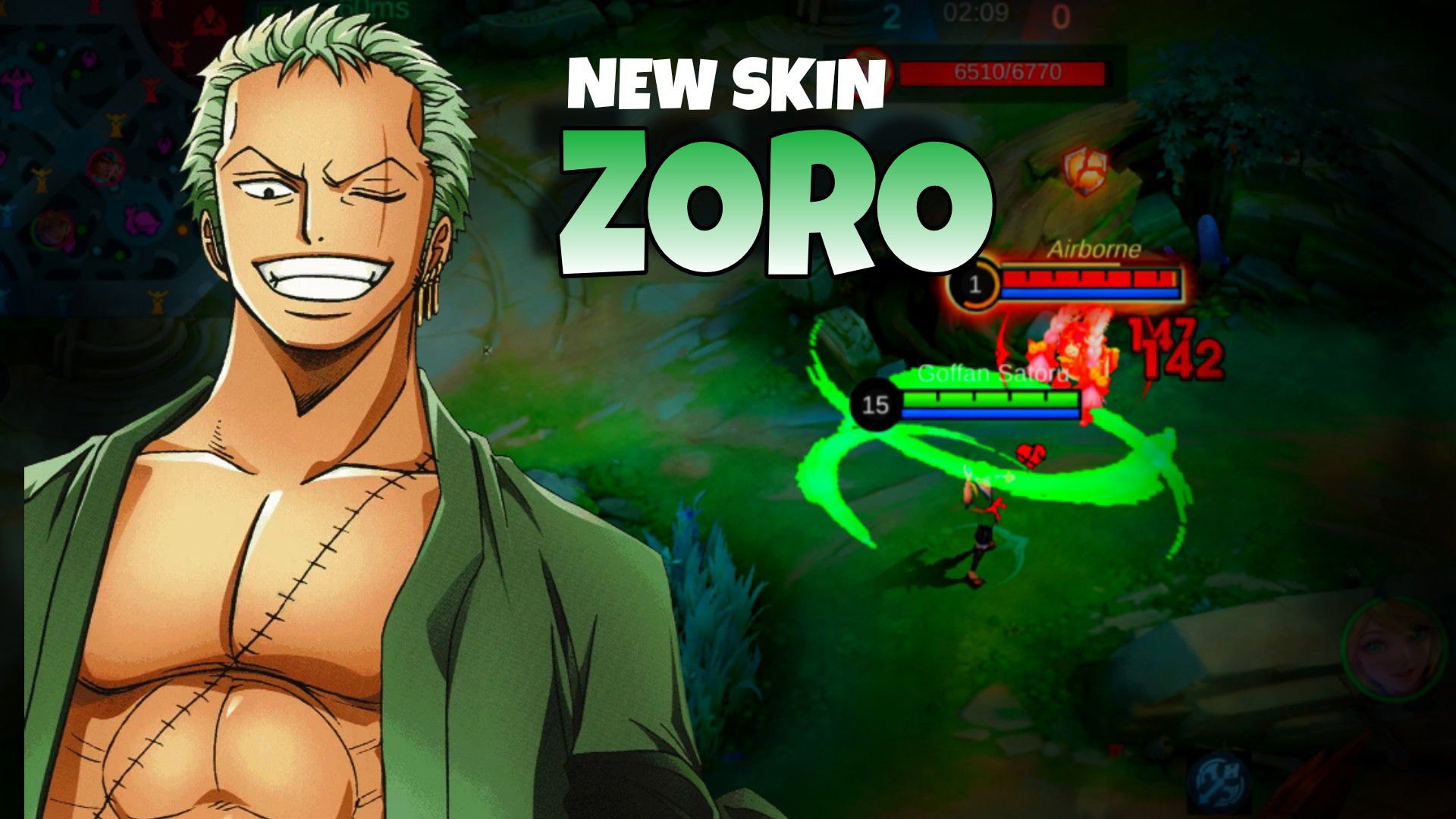 AKHIRNYA SKIN RORONOA ZORO RILIS BiliBili akhirnya-skin-roronoa-zoro-rilis-bilibili