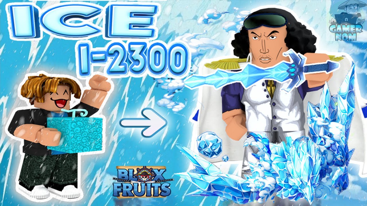 LEVEL 1 NOOB got ICE FRUIT and REACHED the SECOND SEA