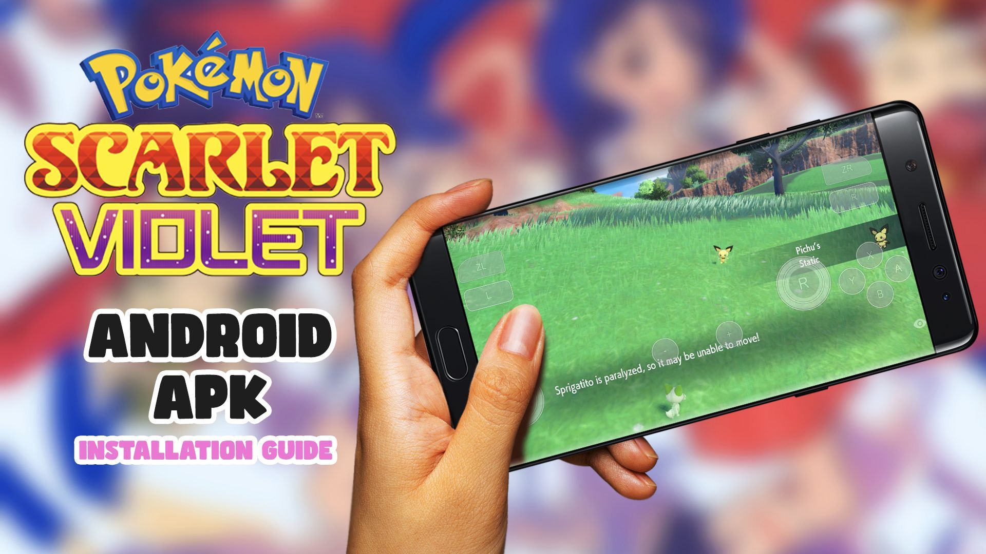 How to Install Pokémon Scarlet and Violet on Android/iOS Mobile - BiliBili