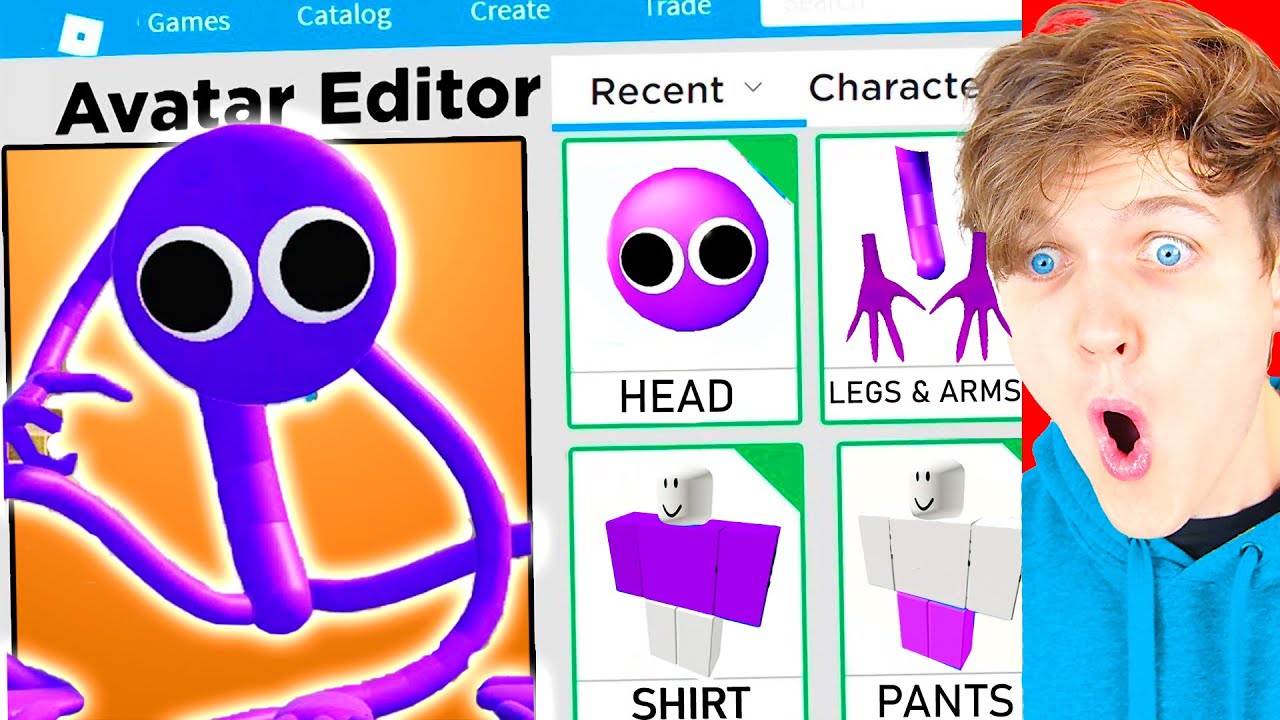 Making *BLUE* RAINBOW FRIENDS A ROBLOX ACCOUNT!? (EXPENSIVE!) 