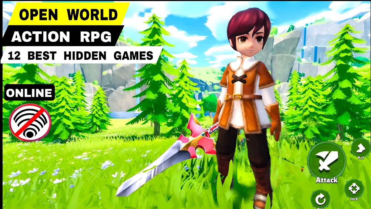 Top 12 Best Open world ACTION RPG android iOS  Hidden RPG Offline & Online  For LOW END PHONE - BiliBili