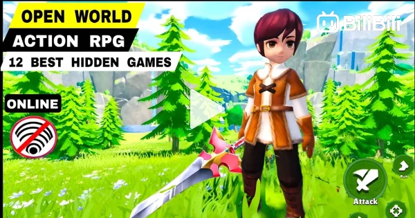 Top 12 Best Open world ACTION RPG android iOS  Hidden RPG Offline & Online  For LOW END PHONE - BiliBili