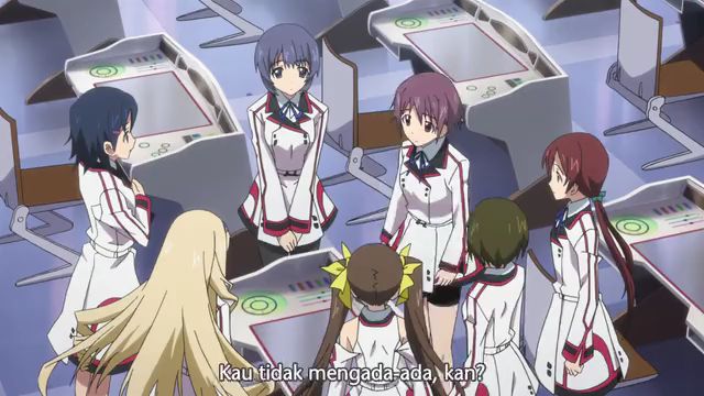 Infinite Stratos episode 1 - BiliBili