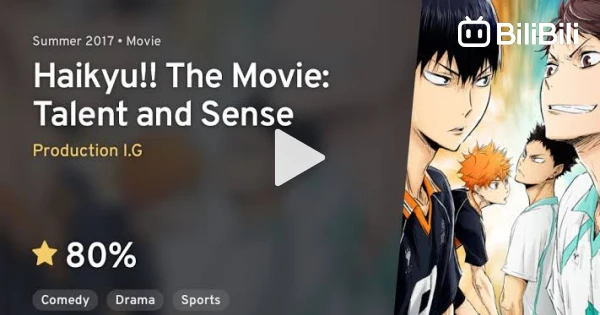 Watch Haikyuu!! Movie 3: Talent and Sense Episode 1 Online - Haikyu!! The  Movie: Talent and Sense