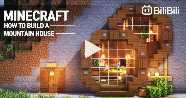 🦊How to make an easy modern house in MINECRAFT 