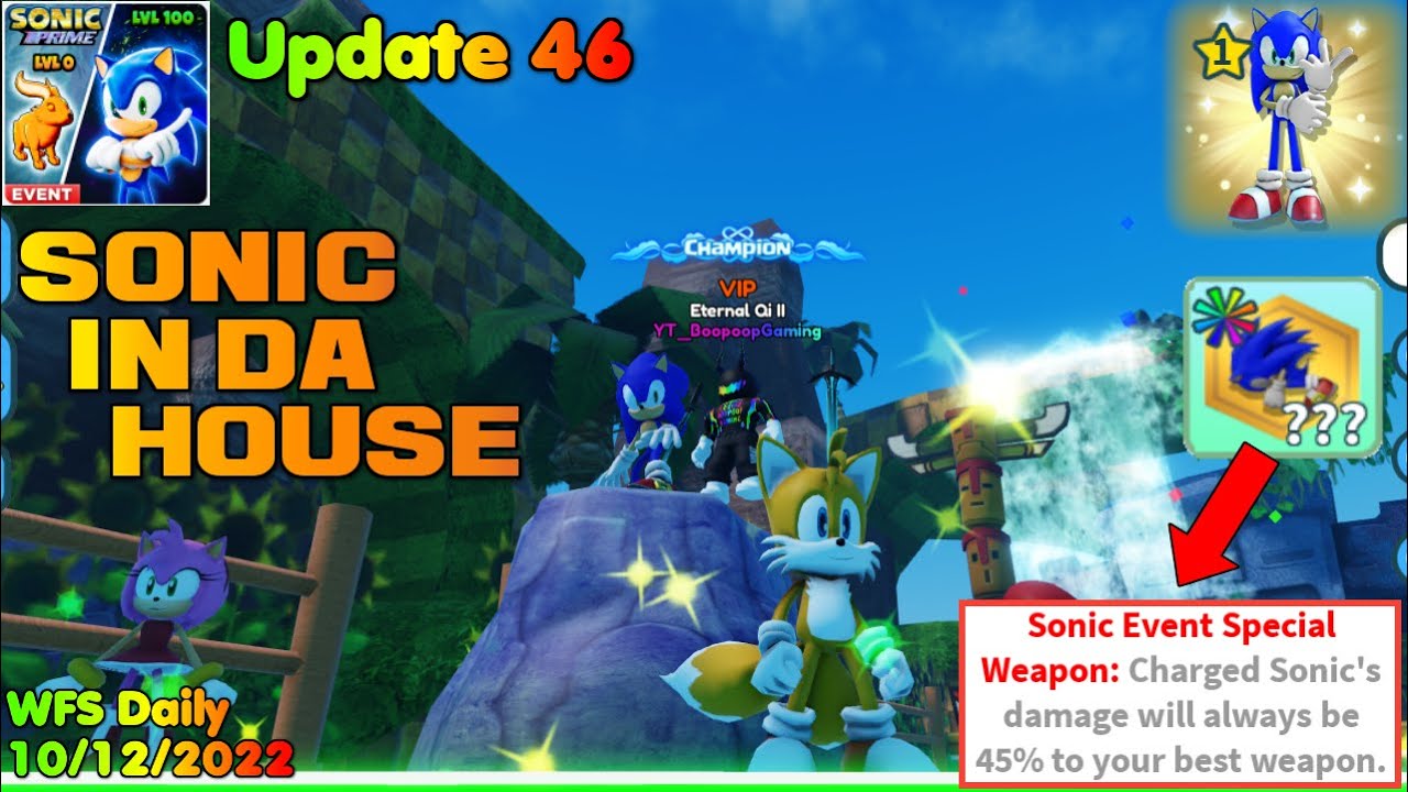 SONIC PRIME RP! Roblox 