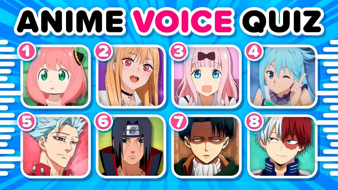 Demon Slayer Voice Quiz, Guess the character voice