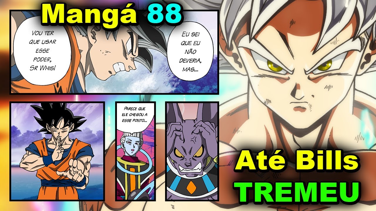 CAPÍTULO 88!!! Goku diz que poder de BILLS é NADA perto disso!!! Mangá  ÉPICO de Dragon Ball Super - Bstation