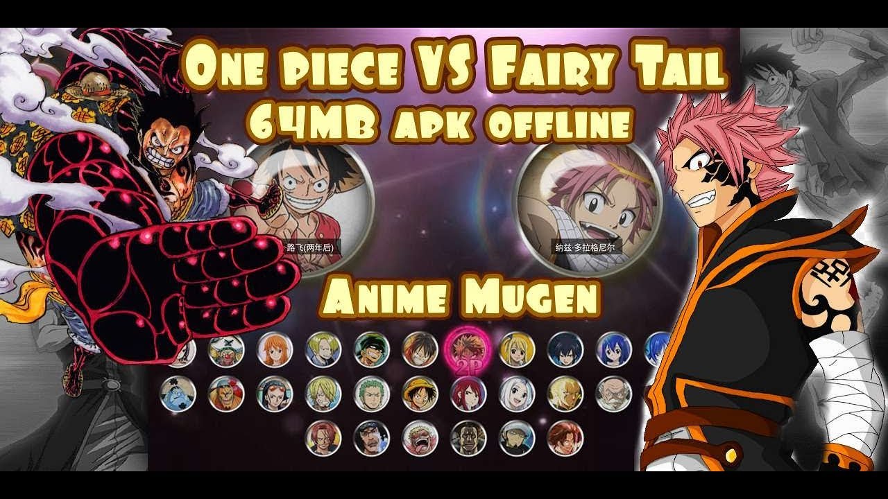 mugen one piece vs fairy tail