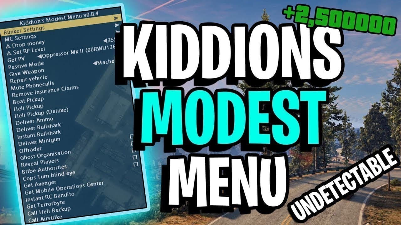 HOW TO INSTALL GTA 5 ONLINE KIDDIONS MOD MENU 