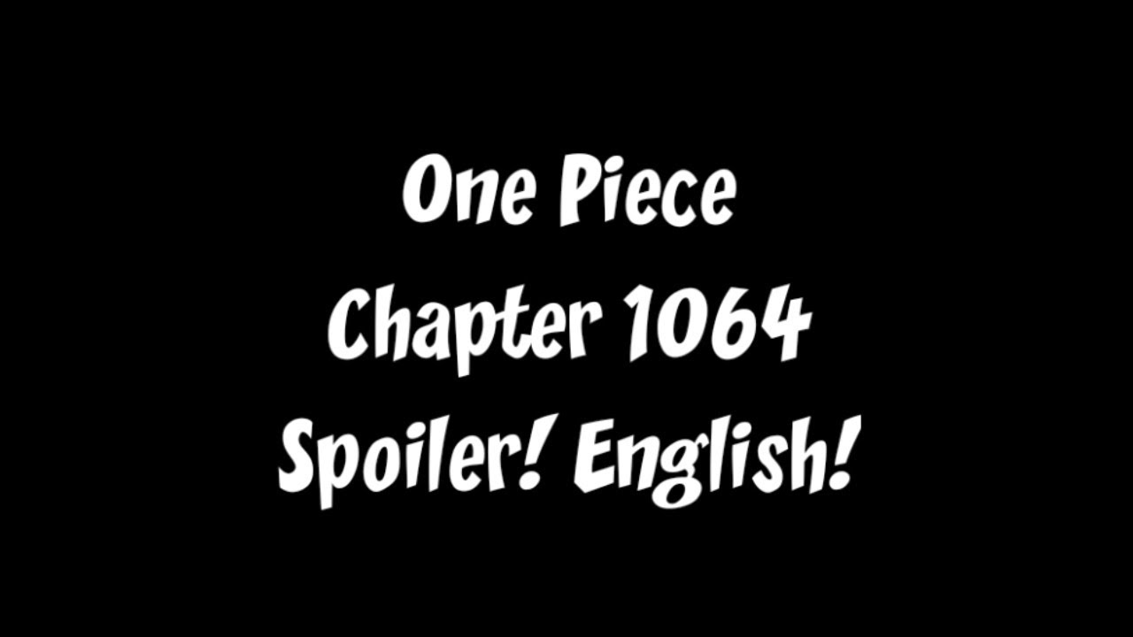 One Piece Chapter 1064 - BiliBili