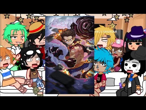 JOUNIN REACT - REAGINDO KAIDOU DERROTA LUFFY