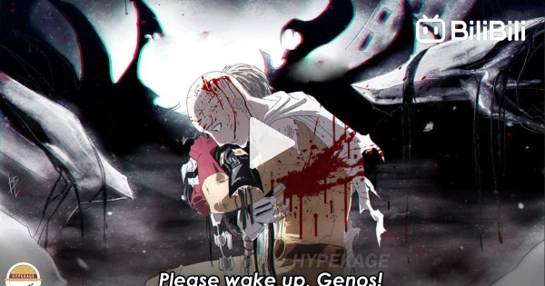 Saitama vs Cosmic Garou, Genos Death