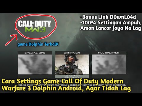 Cara Settings Game Call Of Duty Modern Warfare 3 Wii DOLPHIN