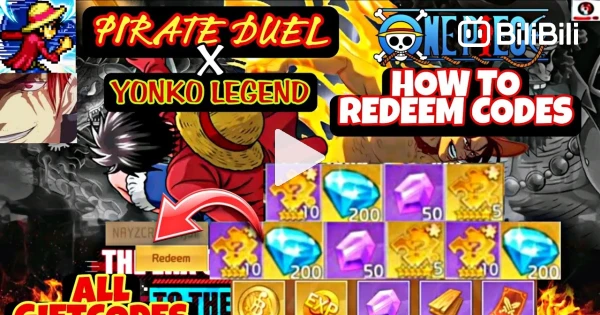 Pirate Duel/Yonko Legend All 5 Giftcode - How to Redeem Codes // Pirate  Duel Free Code - BiliBili