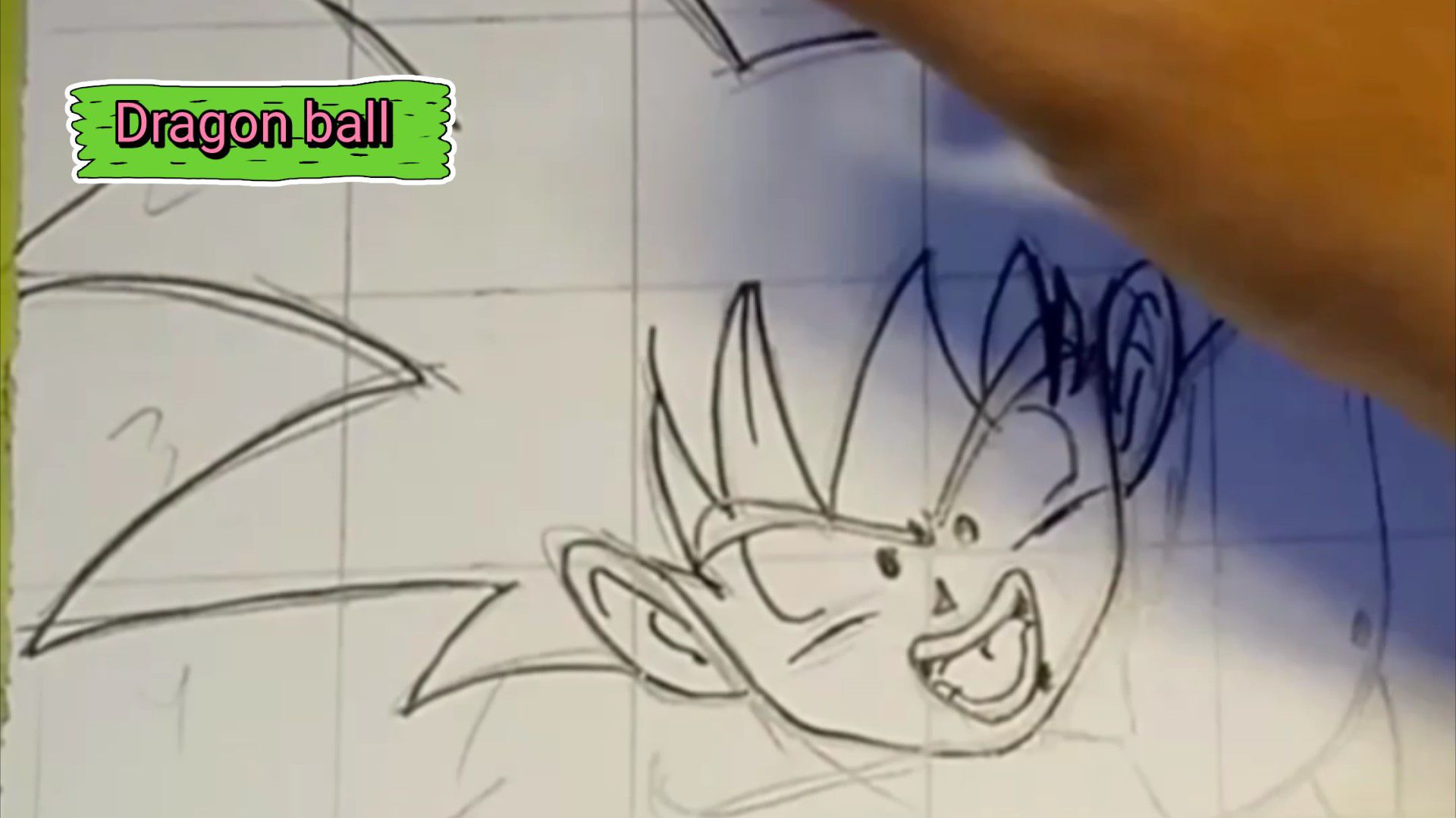 How to Draw Goku Ultra Instinct - [Dragon Ball Super] - BiliBili