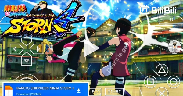 COMMENT TÉLÉCHARGER NARUTO STORM 4 PPSSPP ANDROID/iOS - BiliBili