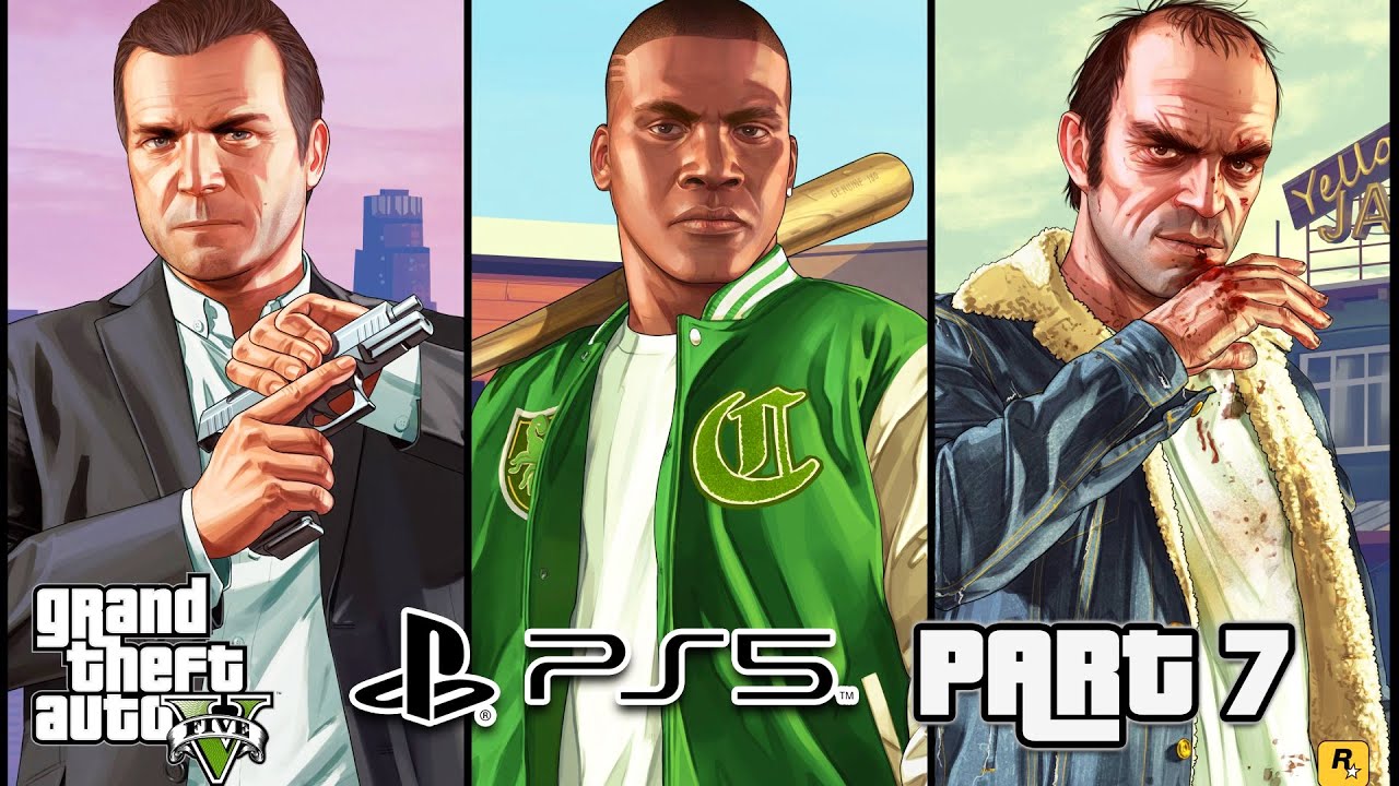 PS5 Grand Theft Auto V Walkthrough Full Game PART 7 Play Station 5(GTA ...
