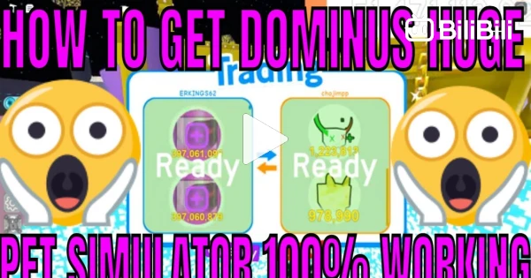 TRYING A *SECRET* CODE TO GET DOMINUS FOR FREE ON ROBLOX!! 