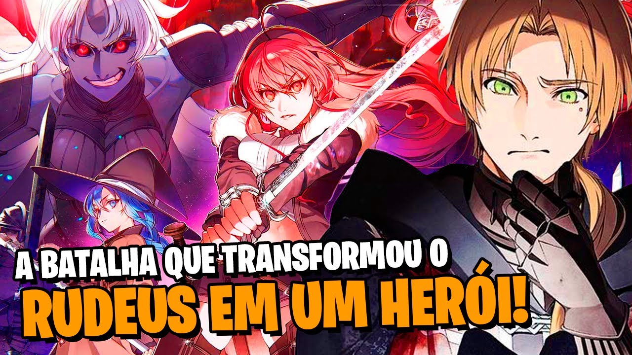 RUDEUS vs REI DEMÔNIO ! Mushoku Tensei 2 Ep. 8 