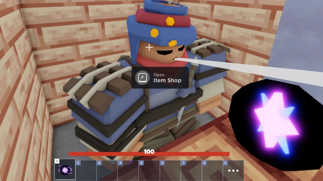 Buying everything in the roblox bedwars item shop #fyp #foryoupage #ro