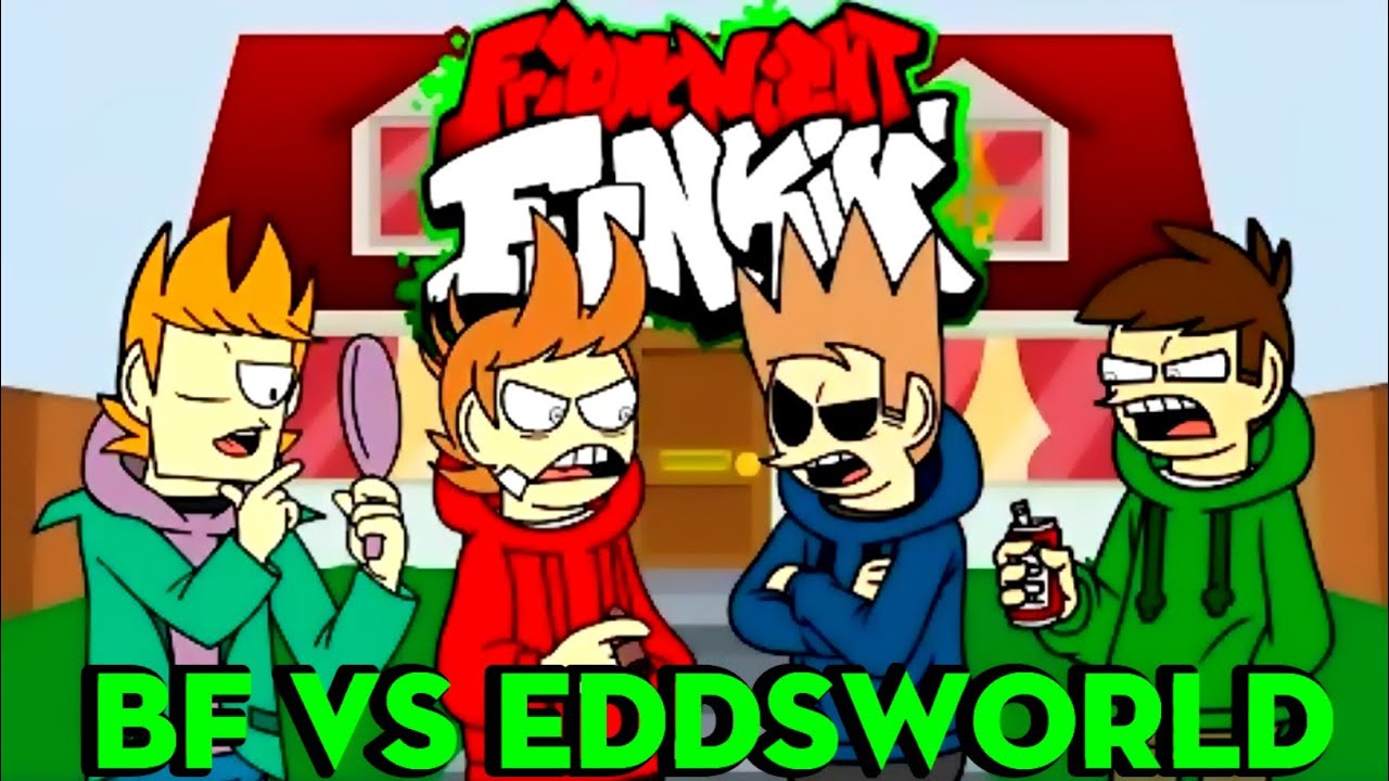 VS Eddsworld Matt FULL WEEK + Cutscenes [HARD] - Friday Night Funkin' Mod 