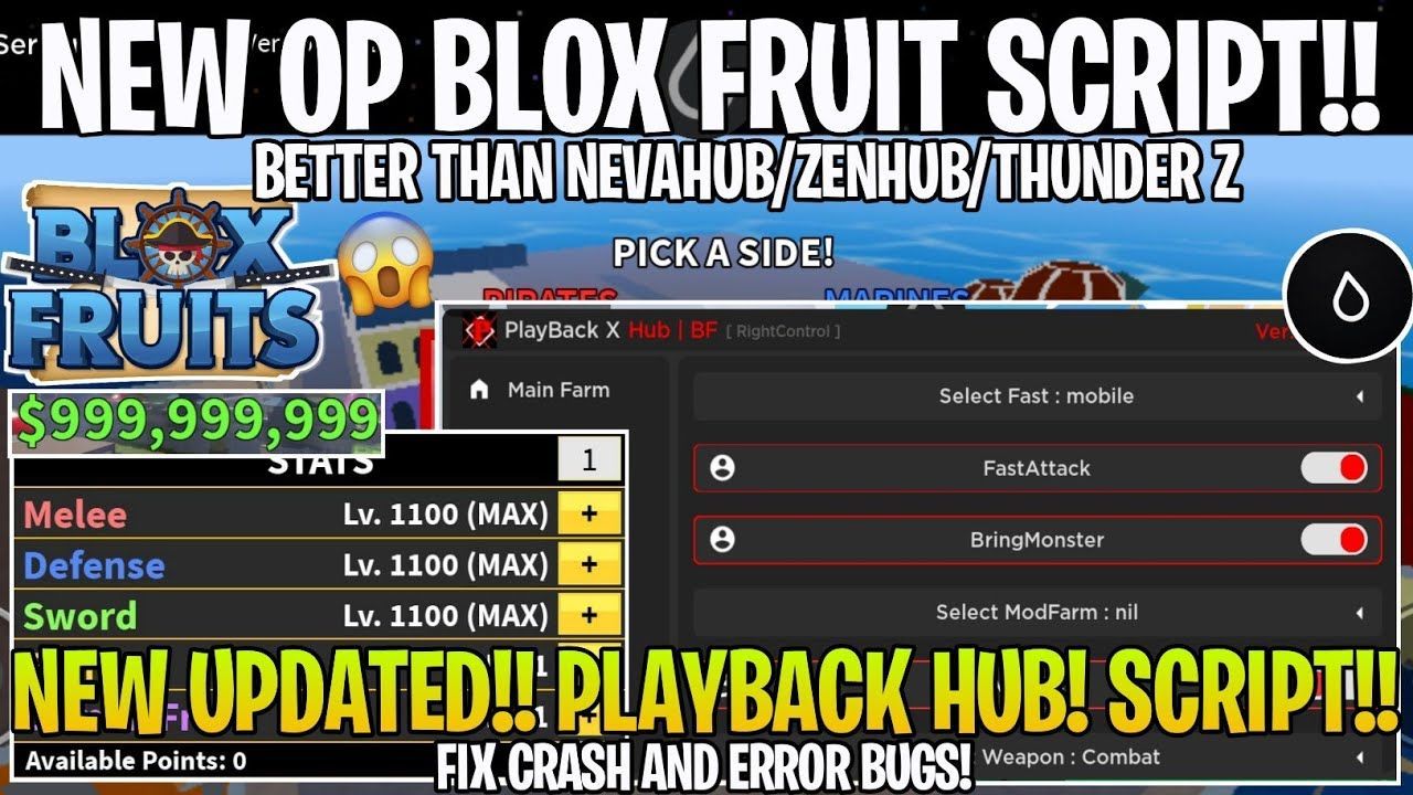 BLOX FRUIT NEW OP HACK SCRIPT PASTEBIN 2022! NO ERROR NO BUGS AND