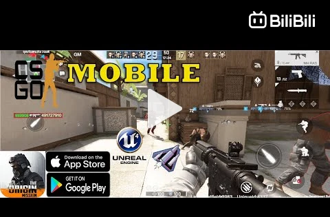 CS:GO MOBILE IS HERE! HOW TO DOWNLOAD! CS:GO ANDROID GAMEPLAY! (FAN-MADE  ONLINE GAME) 