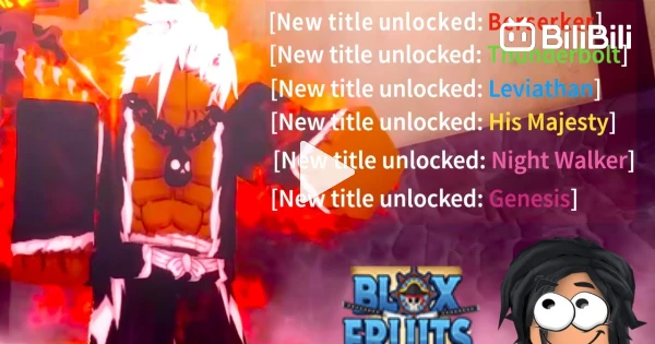 Bloxfruits: How to Get New Exclusive Title Innovator - BiliBili