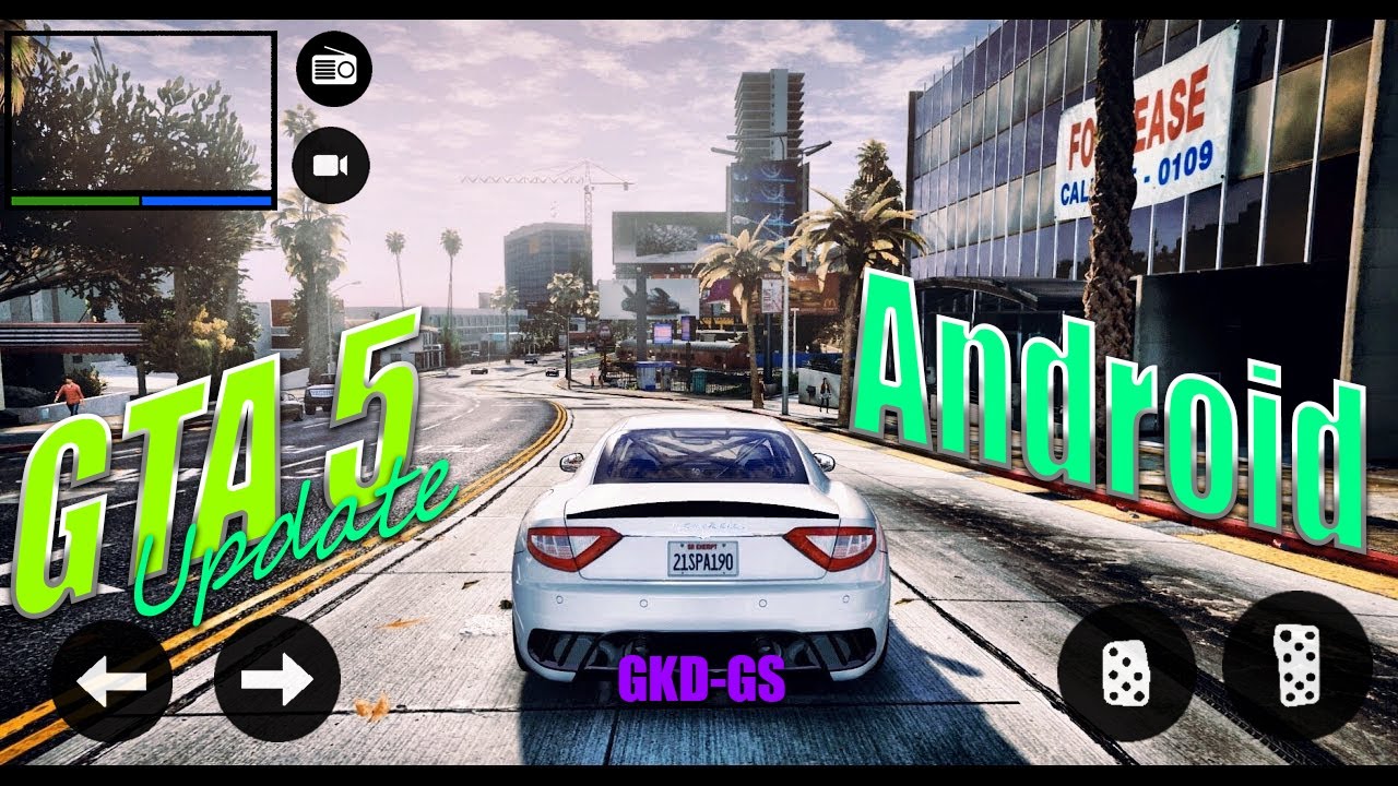 GTA 5 Mobile Gameplay - New BETA RTX High Graphics for Android & iOS [Link]  🔥 - BiliBili