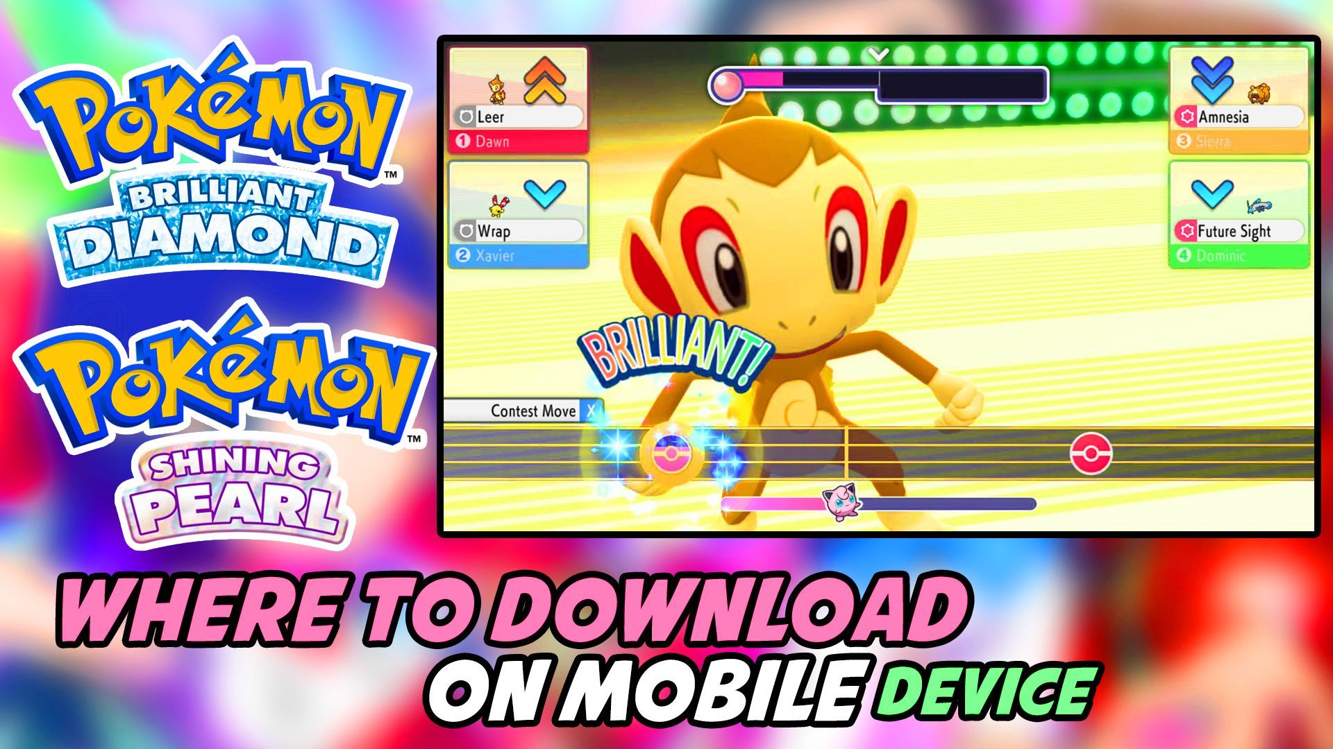 How To Download Pokémon Brilliant Diamond Gba Android /iOS Without Download