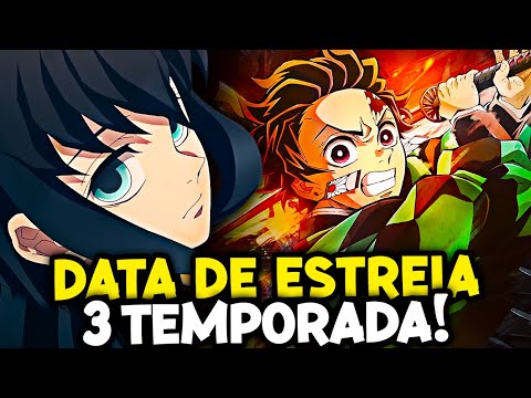 ANIME-se on X: AVISA QUE É AMANHÃ🔥 3ª temporada de Demon Slayer: Kimetsu  no Yaiba estreia amanhã 15:30 na Crunchyroll!  / X