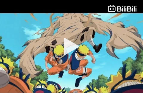 Naruto vs Gaara - Gaara se transforma em Shukaku (Dublado)