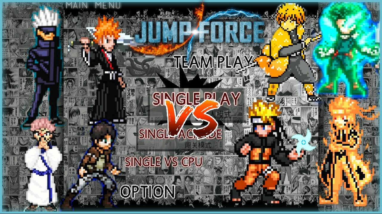 Jump Force Mugen V7 (DirectX) - BiliBili