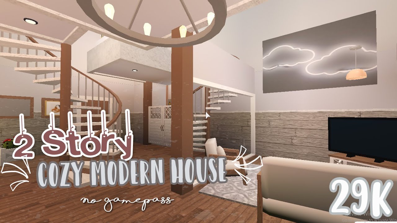 One-Story Modern House (No Gamepass)