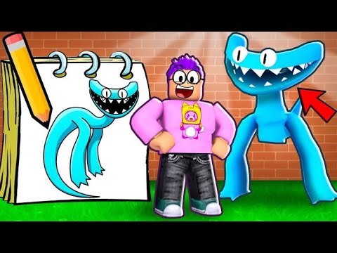 DRAWING and COLORING ALL RAINBOW FRIENDS Chapter 2 MONSTERS In