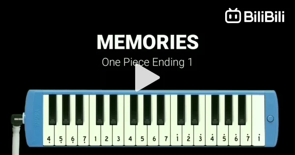 One Piece Ending 3 - piano tutorial