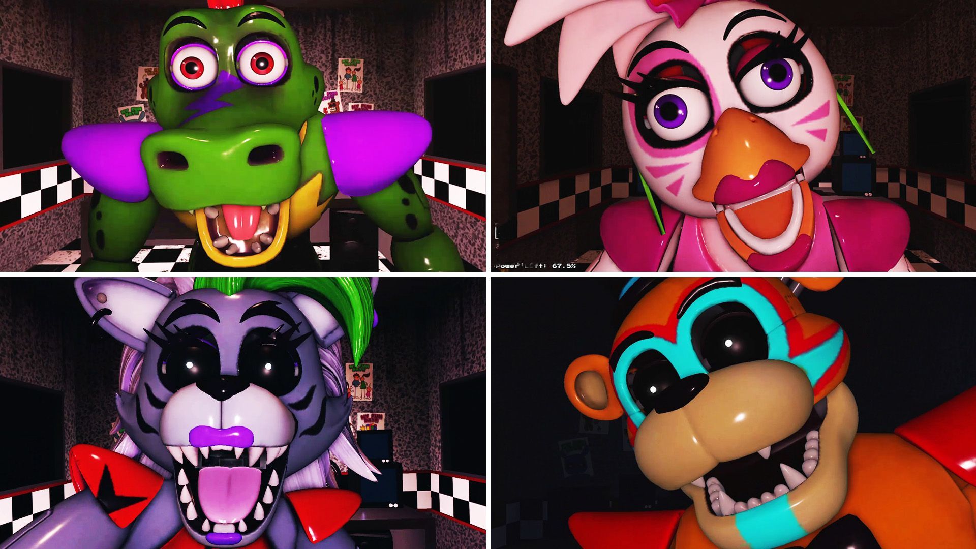 FNaF 1 Animatronics! - Roblox