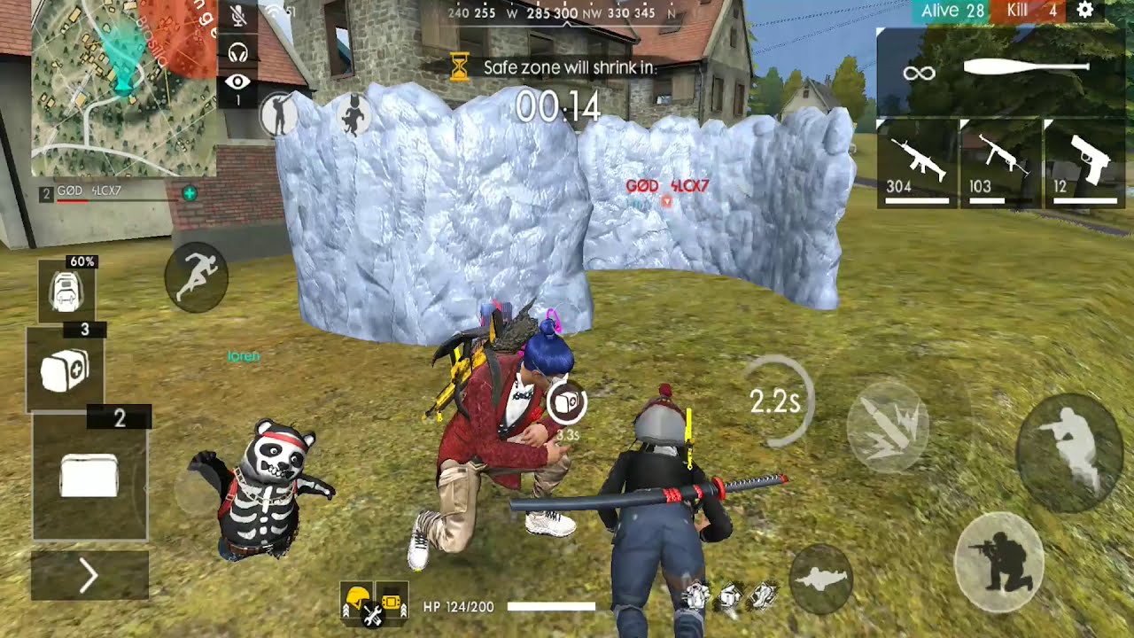 Game Garena Free Fire Android Gameplay #49 (Mobile Player) 📱 Xiaomi Black  Shark 2 