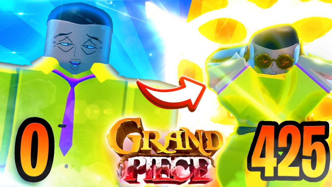 Going from NOOB to GEAR 2 LUFFY in Grand Piece Online (gpo roblox