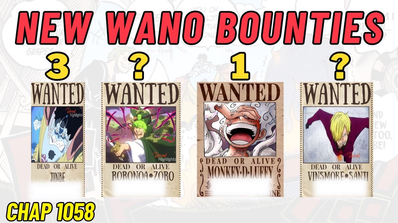 One Piece Chapter 1058: Post-Wano bounties, Sabo's side of the story, and  more