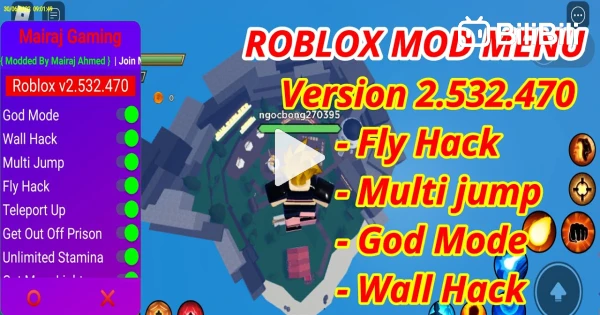 Roblox Mod Menu 2 532 470 Wall Hack God Mode Speed Fly Teleport ROBLOX MOD  APK v2 531 422 - BiliBili