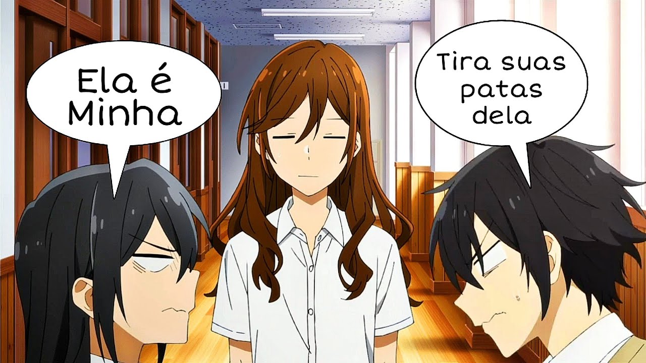 Miyamura Com Ciumes da Sawada - Miyamura e Hori Dublado em (PT-Br) -  Horimiya - BiliBili