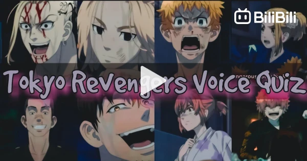 Tokyo Revengers Voice Quiz 🙃 : r/TokyoRevengers