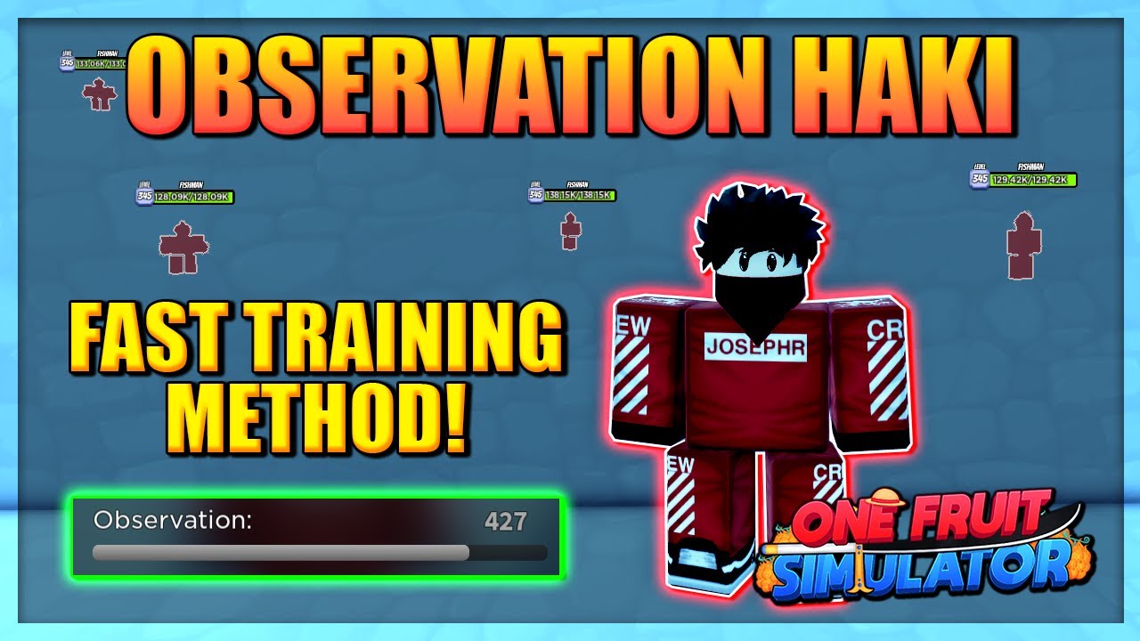 How To Train Observation Haki Blox Fruits