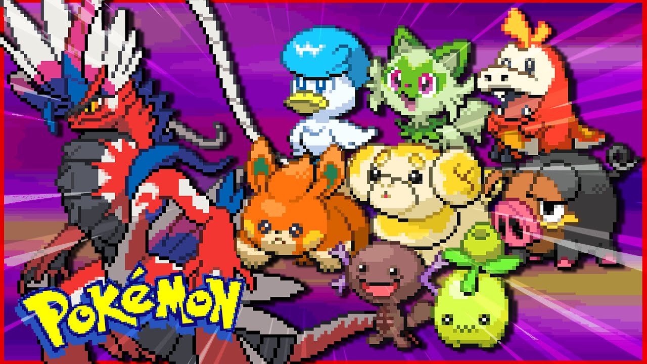 New] Pokemon GBA Rom Hack 2022 Pokemon Scarlet And Violet GBA! v1.5 Gen 9  Pokemon , Terastal Form - BiliBili