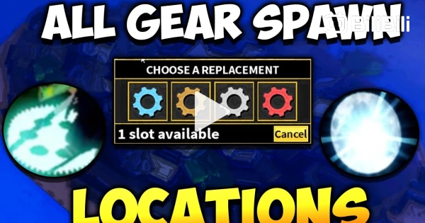 All Gear Spawning Locations, Race V4