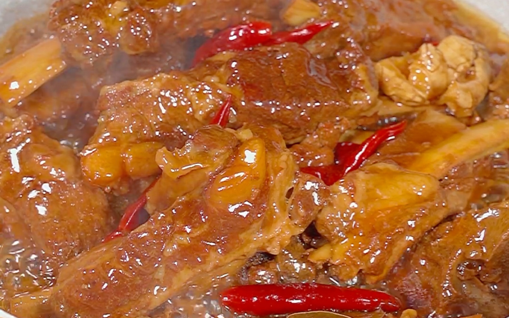 If you’re craving pork ribs one day, just marinate them like I do ...